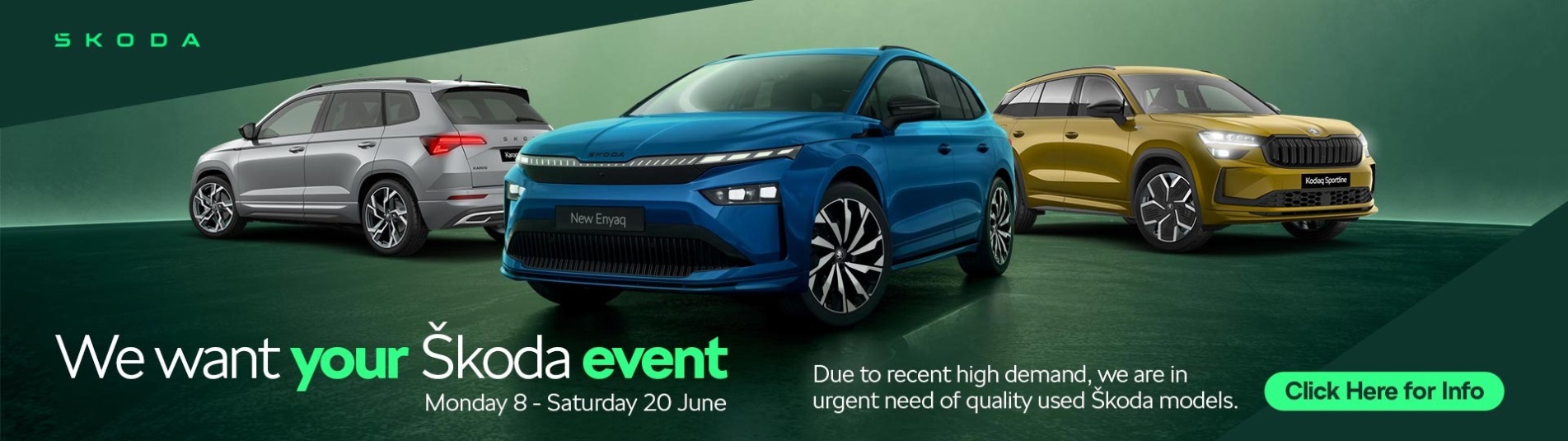 WE WANT YOUR SKODA - 01