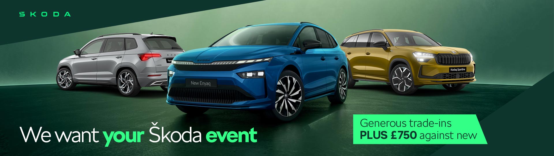 We Want Your Skoda