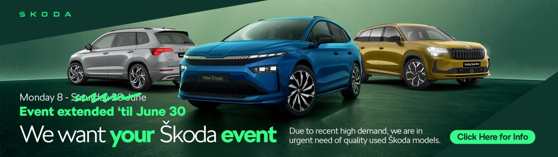 WE WANT YOUR SKODA - 01