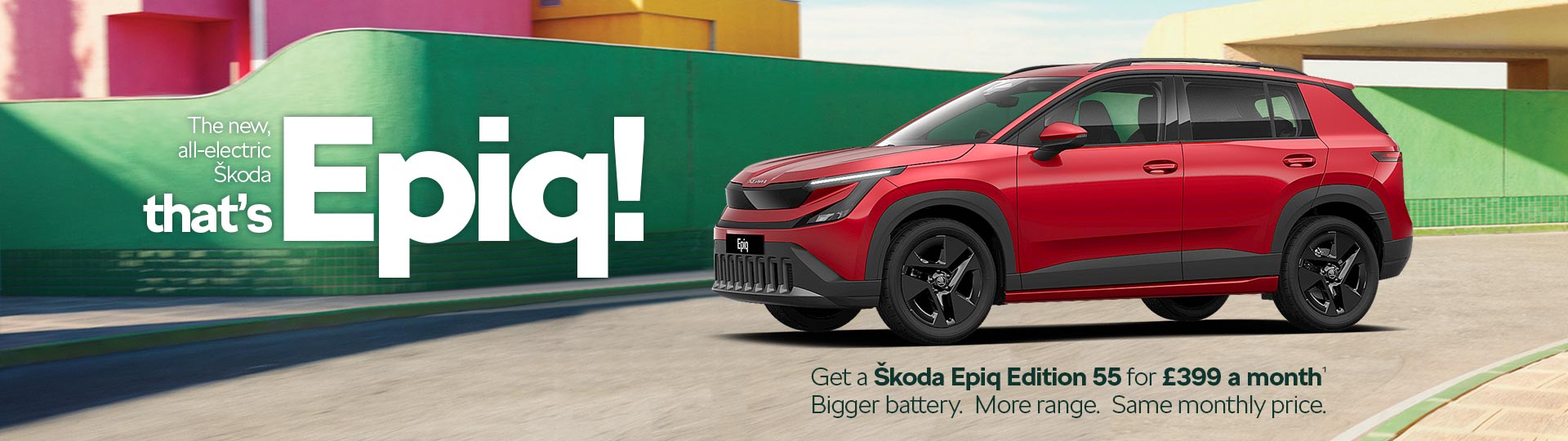 The new,all-electricŠkoda Epiq