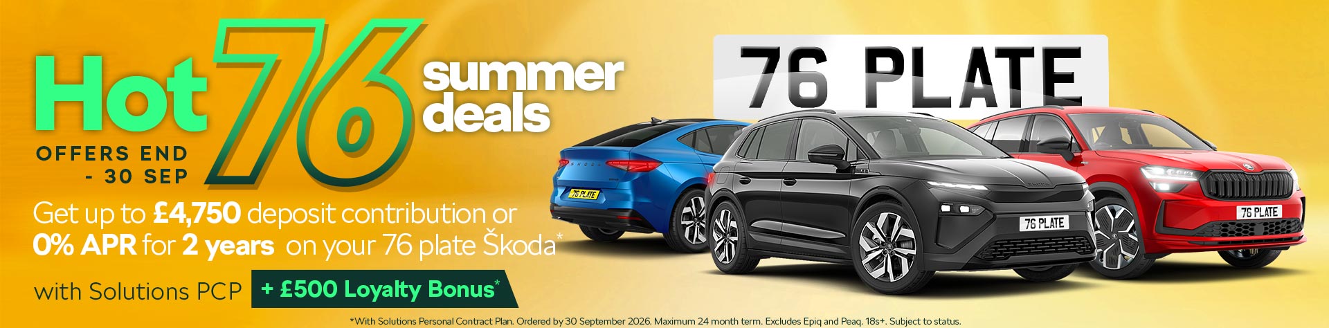 Summer of 76 Plate Škoda
