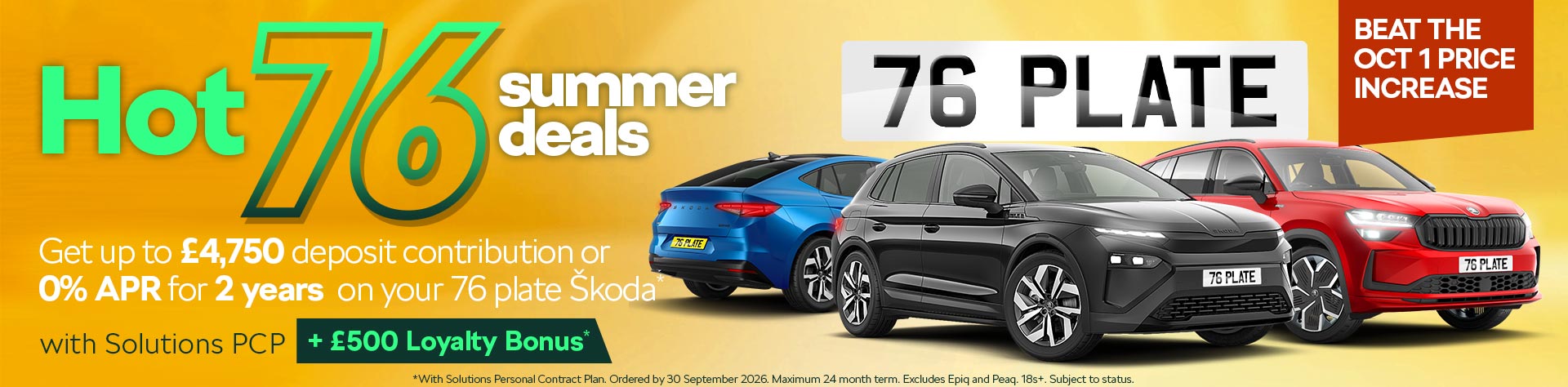 Summer of 76 Plate Škoda