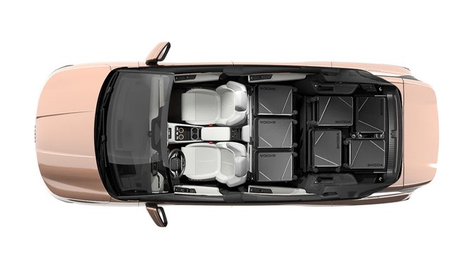 The New, All-Electric Skoda Peaq - interior 2