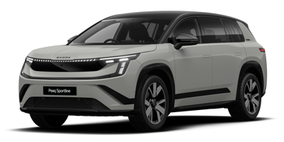 The New, All-Electric Skoda Peaq - Meteor Grey Black Magic Pearl Effect
