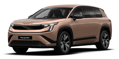 The New, All-Electric Skoda Peaq - Rosewood Metallic