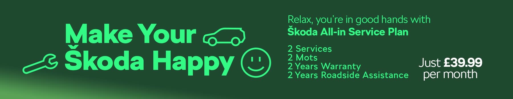 Service & MOT's at Derek Slack Motors